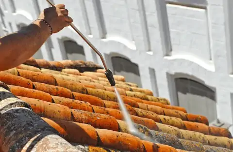 Nettoyage de toitures - Saint-Geniès